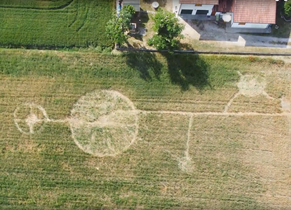 crop circle at Saterno | May 8 2020