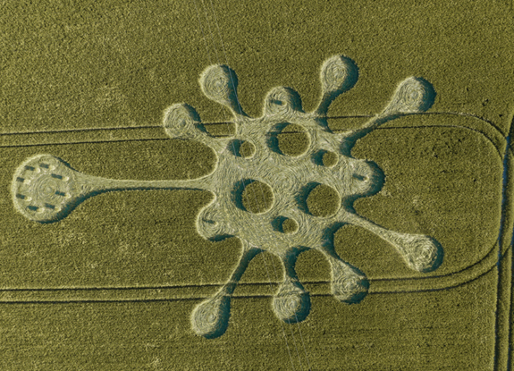 crop circle at Potterne | May 28 2020