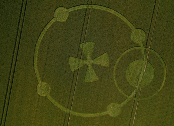 crop circle in Wilton | June 17 2020