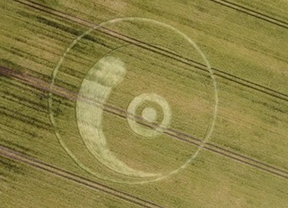 crop circle in Berwick Bassett | June 21 2020