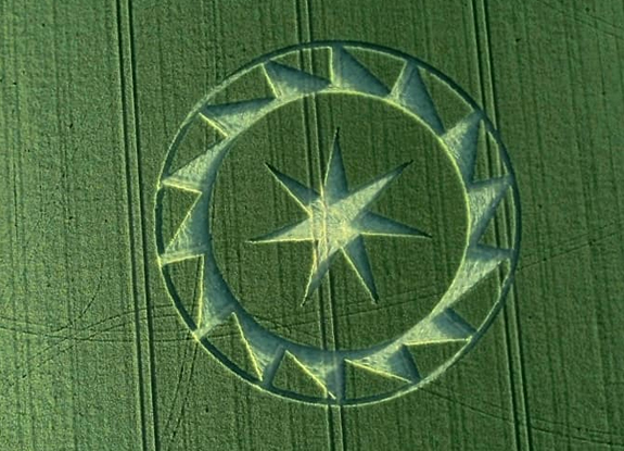 crop circle in Sixpenny Handley | June 21 2020