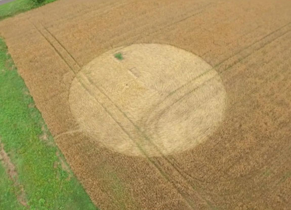 crop circle in Kiskanizsa | July 2 2020