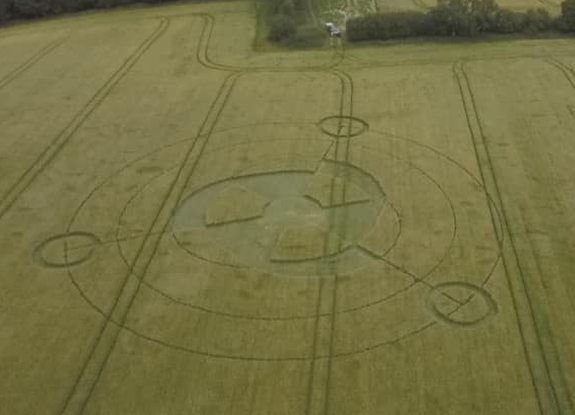 crop circle in Ashmore | July 7 2020