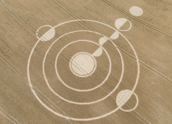 crop circle in Luxenborough | July 16 2020