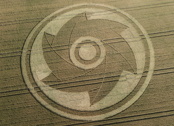 crop circle in Etchilhampton | July 17 2020