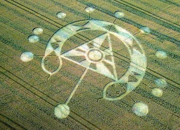 crop circle in Hampshire | July 25 2020