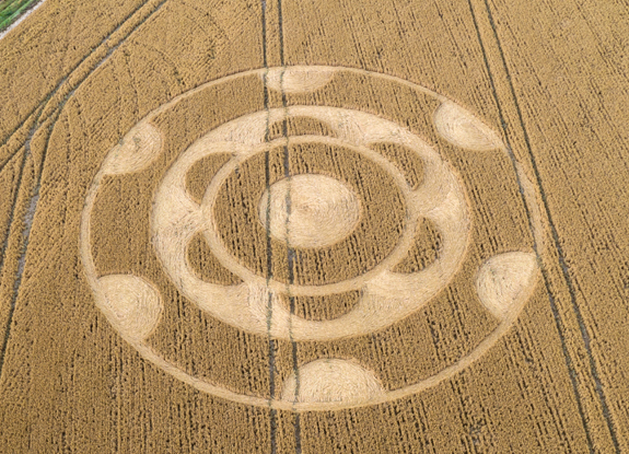 crop circle in Yarnbury Castle | July 26 2020