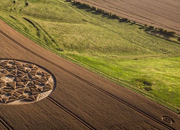crop circle in Hackpen Hill | July 30 2020