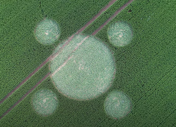 crop circle in Whiston | June 29 2021