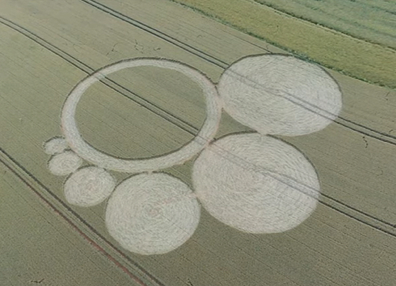 crop circle in Verdun | July 4 2021