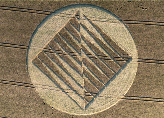 crop circle in Tufton | July 20 2021