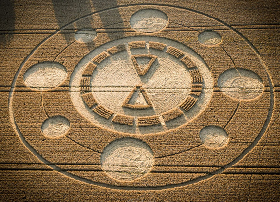 crop circle in Swarranton | August 1 2021