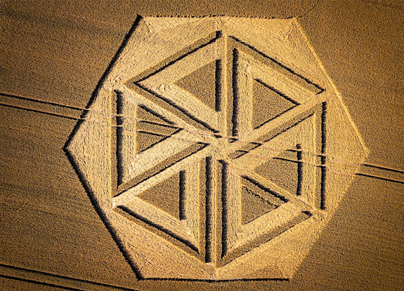 crop circle at Froxfield | July 9 2022