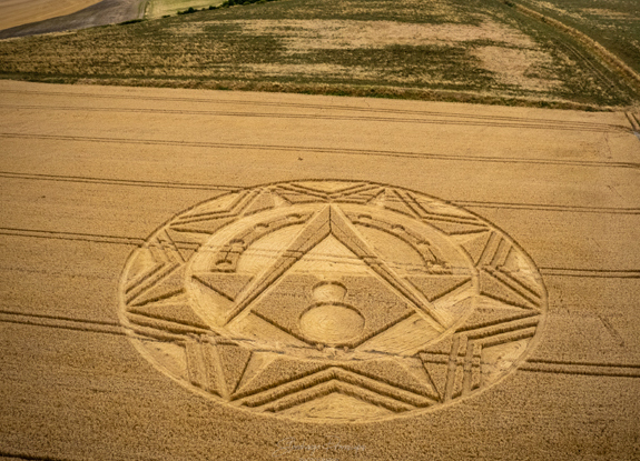 crop circle at Etchilhampton | July 24 2022