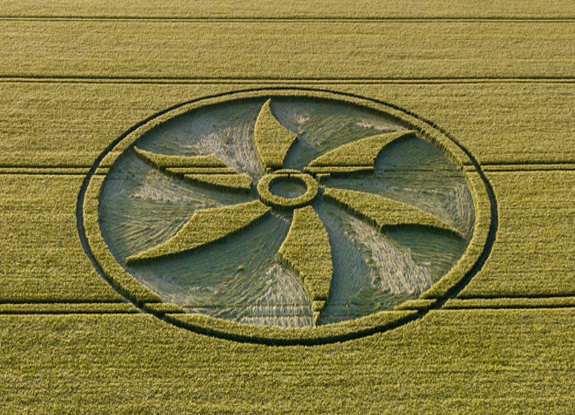 crop circle at Broad Hinton | may 28 2023