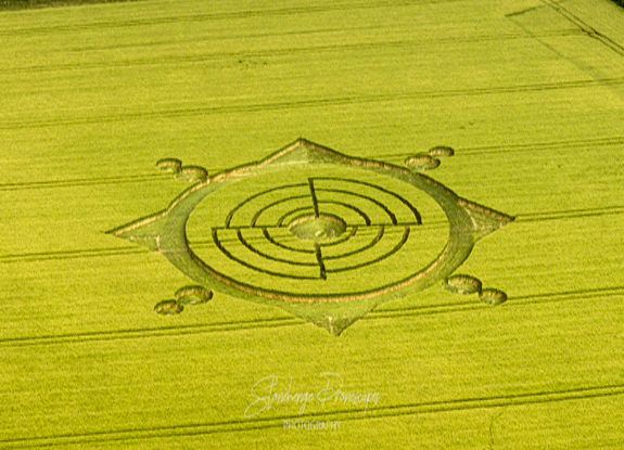 crop circle at Furze Knoll | june 11 2023