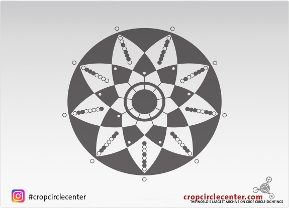 crop circle at Bra | june 17 2023