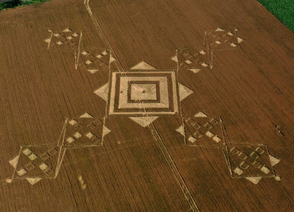 crop circle at Porino | june 19 2023