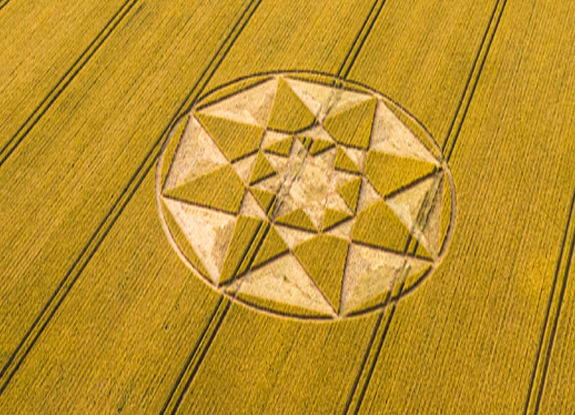 crop circle at Winchester | july 4 2023