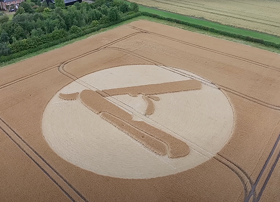 crop circle at Broad Hinton | july 11 2023