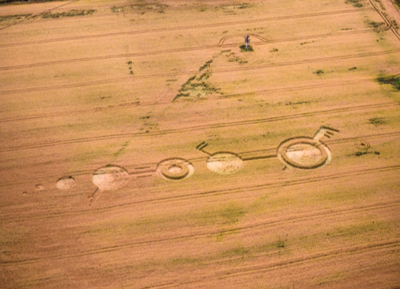 crop circle at Rushock | july 16 2023