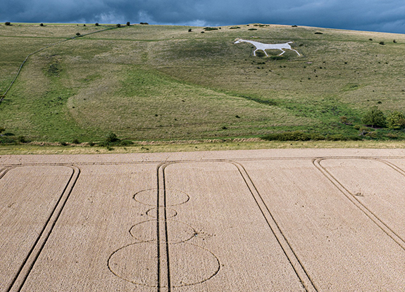 crop circle at Alton Barnes | july 18 2023