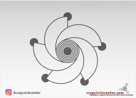 crop circle at West Meon | july 30 2023