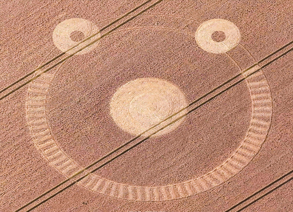 crop circle at Wexcombe | august 2 2023