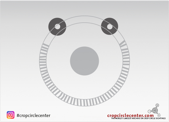 crop circle at Wexcombe | august 2 2023