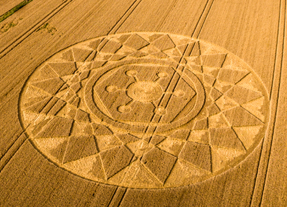 crop circle at Roundway Hill | august 13 2023
