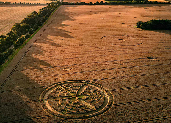 crop circle at Barton Stacey | august 15 2023