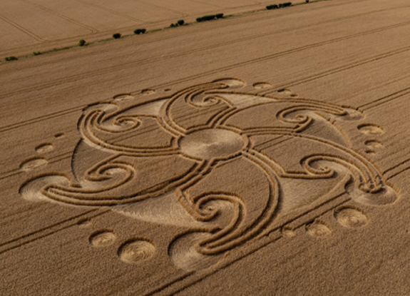 crop circle at Etchilhampton | august 29 2024