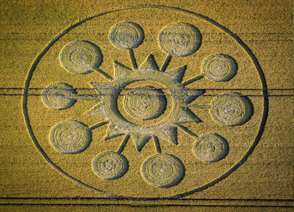 crop circle at Avebury | june 8 2025