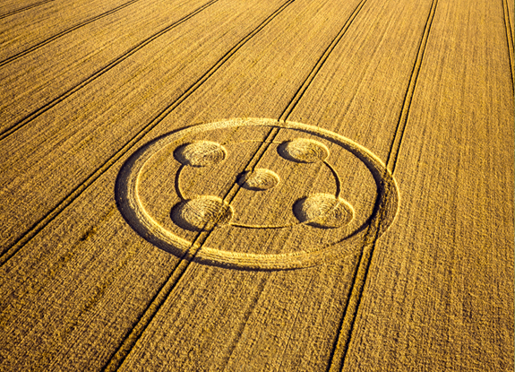 crop circle at Hackpen Hill | june 22 2025