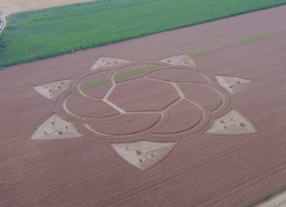 crop circle at unknown location | june 23 2025