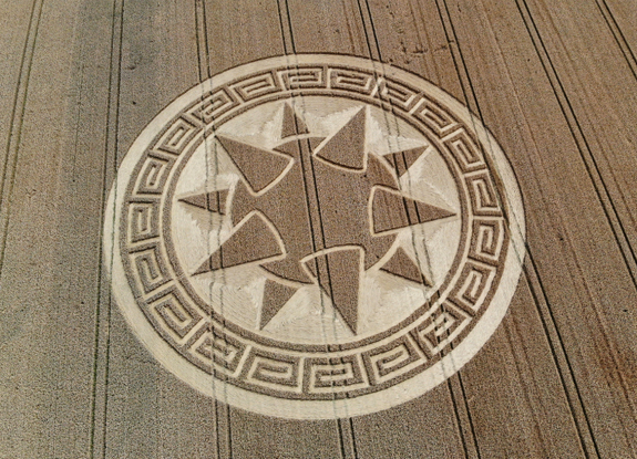 crop circle at Frieding | july 20 2025