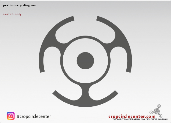 crop circle at Mere | may 22 2026