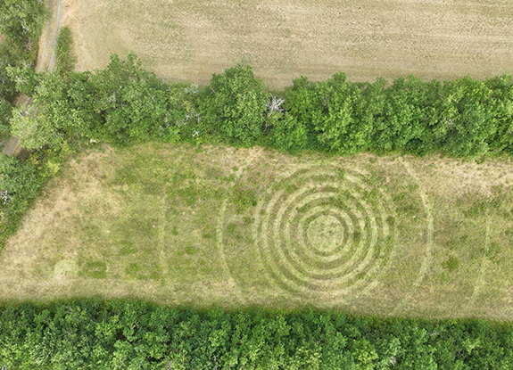 crop circle at Journet | june 28 2026