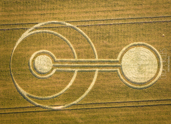 crop circle at Bishopstone | july 3 2026
