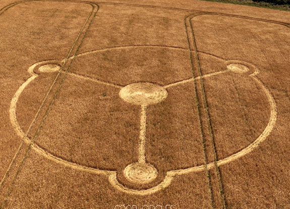 crop circle at Milk Hill | july 12 2026